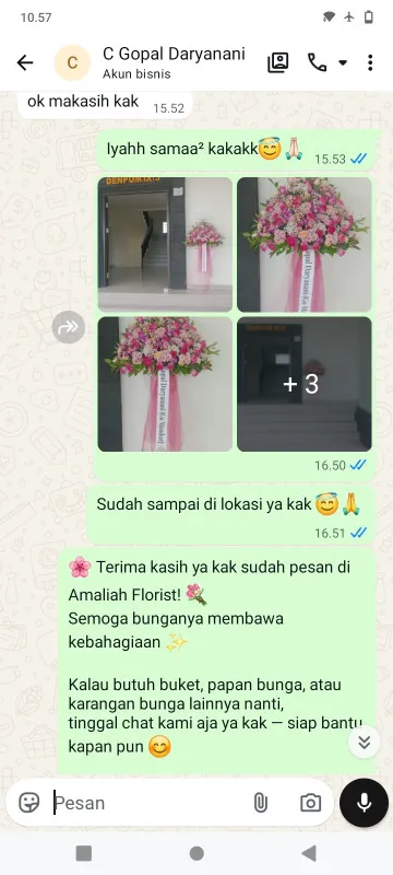 Pengiriman Karangan Bunga Jambeyan Sedan
